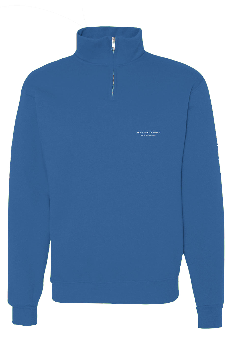 Collar Quarter-Zip Sweatshirt