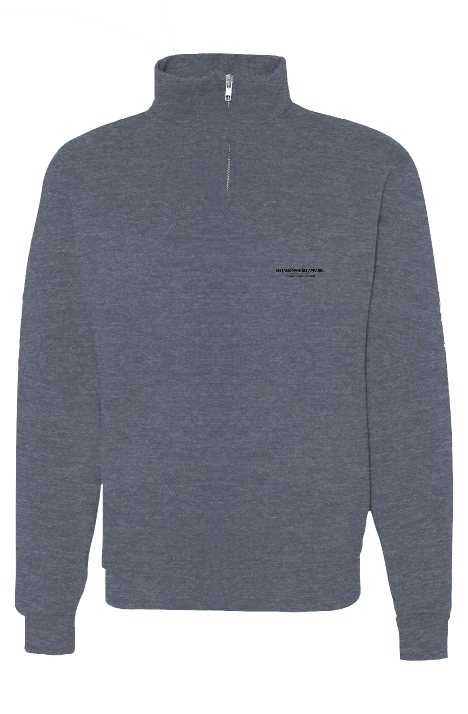 Collar Quarter-Zip Sweatshirt