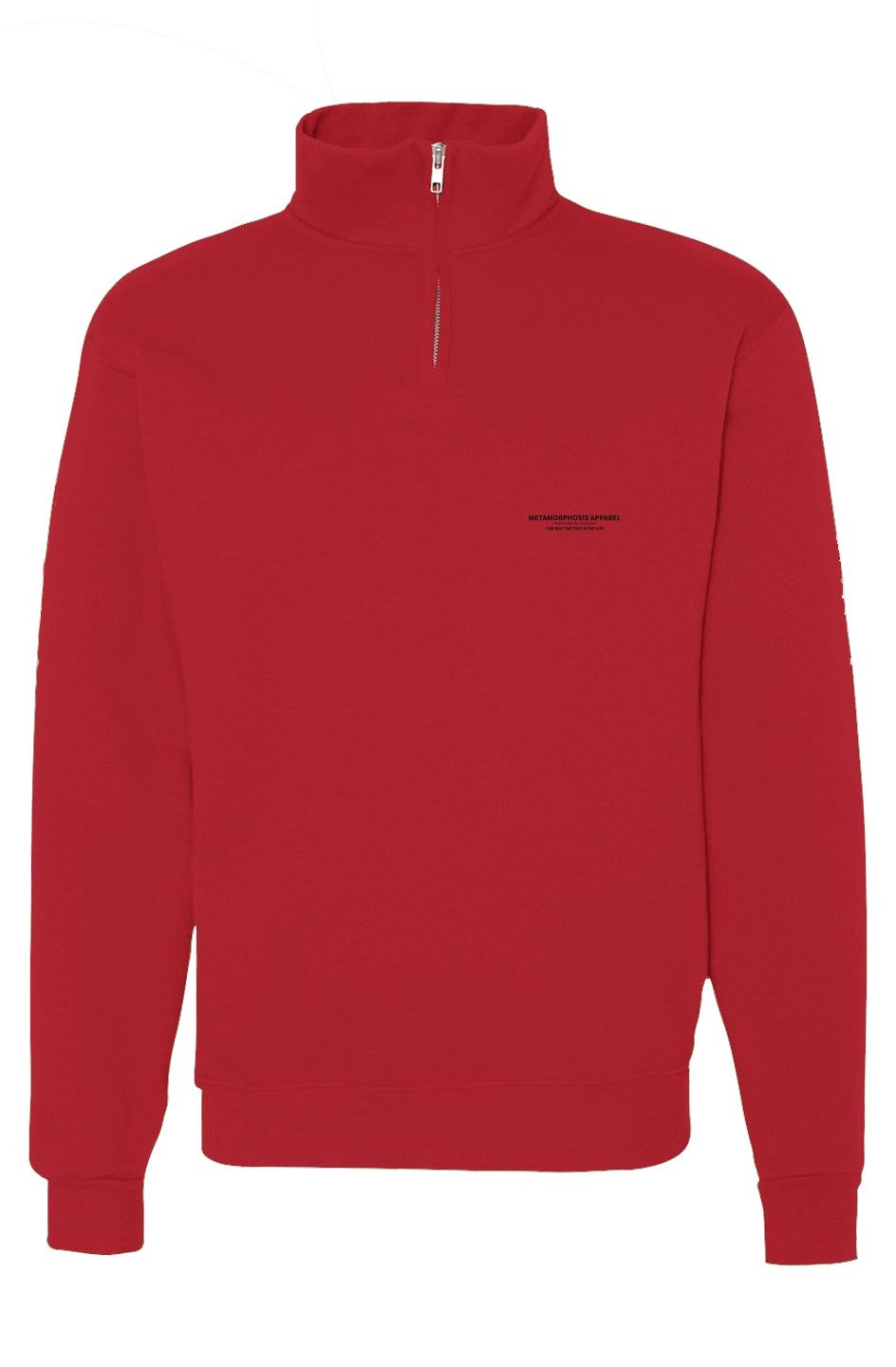 Collar Quarter-Zip Sweatshirt