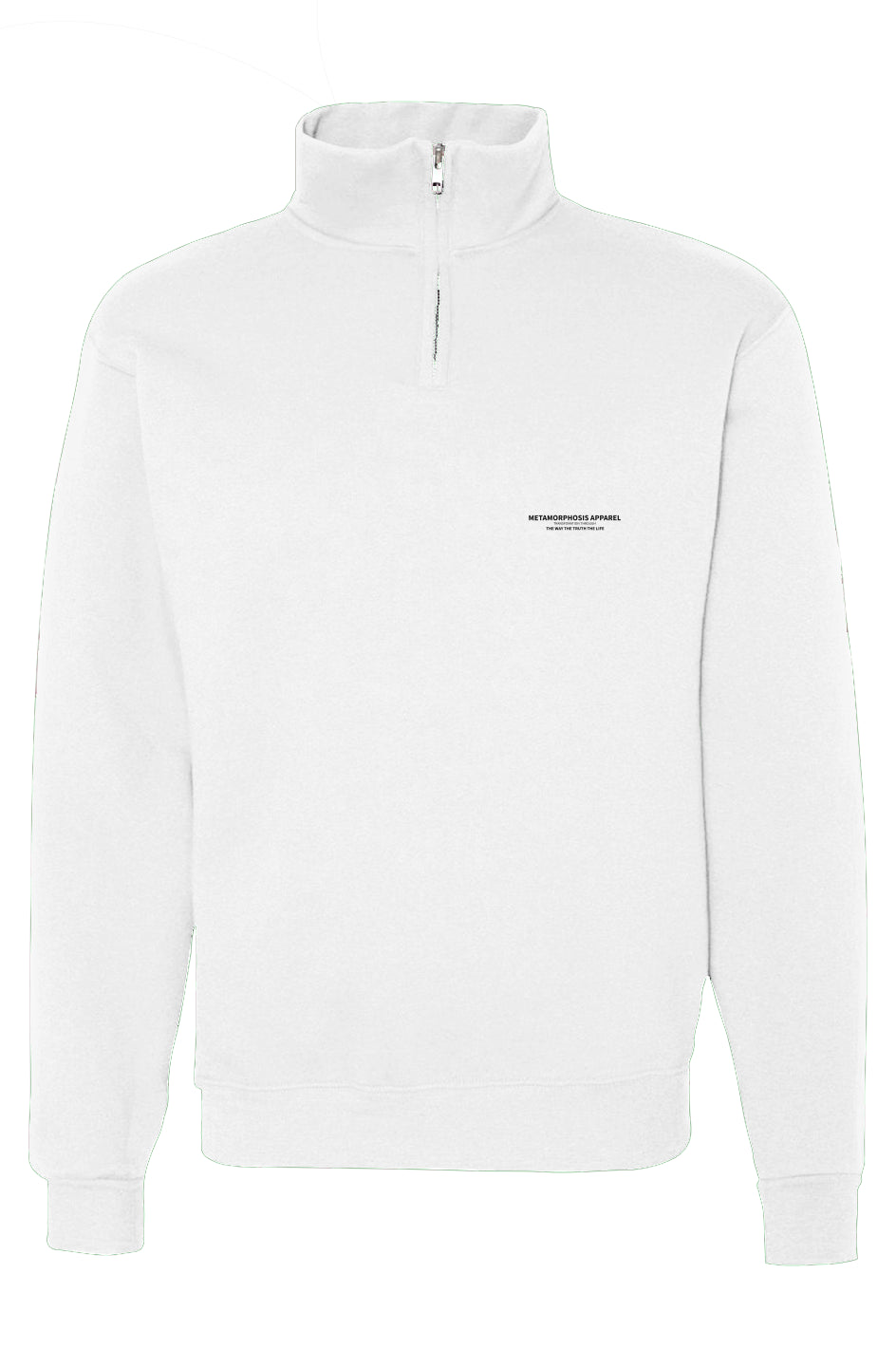 Collar Quarter-Zip Sweatshirt