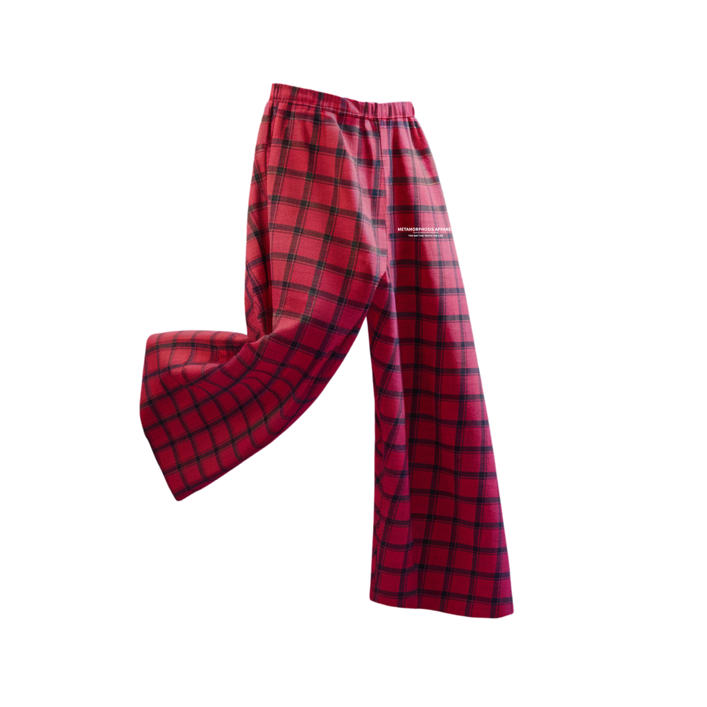 Mens Flannel Plaid Pant