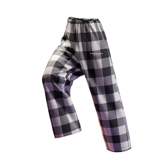 Mens Flannel Plaid Pant