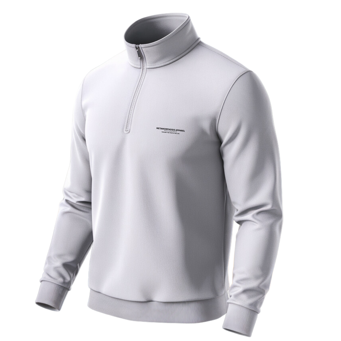 Collar Quarter-Zip Sweatshirt